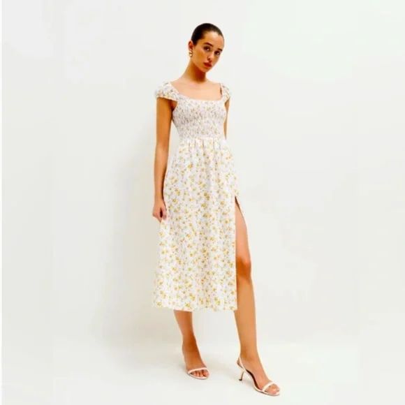 blue linen dress short Women's Camelia Linen Dress Blueberry Blue main image 0